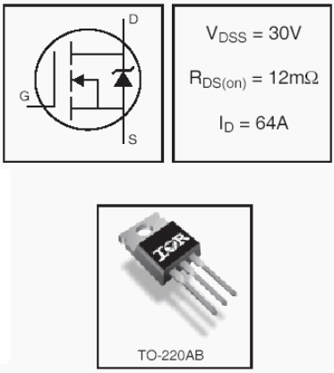 IRL3103, HEXFET Power MOSFETs Discrete N-Channel