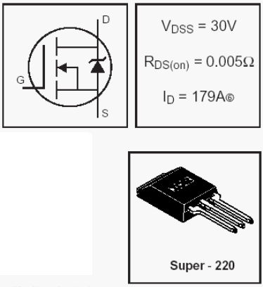 IRLBA3803P, HEXFET Power MOSFETs Discrete N-Channel