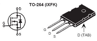 IXFK170N10P, PolarHT HiPerFET Power MOSFET