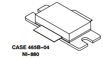 MRF8S9260HR3, Радиочастотный силовой MOSFET-транзистор с горизонтальным каналом (Lateral MOSFET)