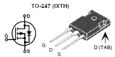 IXTH36P15P, Силовой P-канальный MOSFET-транзистор 