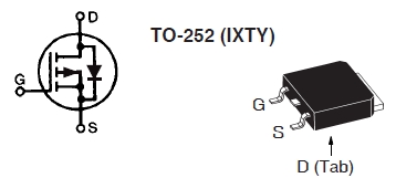 IXTY15P15T, Силовой P-канальный MOSFET-транзистор