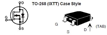 IXTT10P50, Силовой P-канальный MOSFET-транзистор