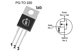IPP80R1K4P7, Силовой транзистор CoolMOS P7 с напряжением сток-исток 800 В
