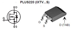 IXTV30N60PS, Стандартный N-канальный силовой MOSFET