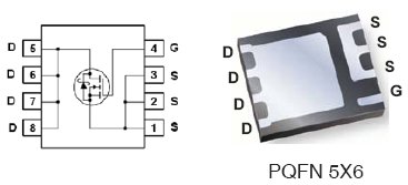 IRFH7934PbF, 30V Single N-Channel HEXFET Power MOSFET