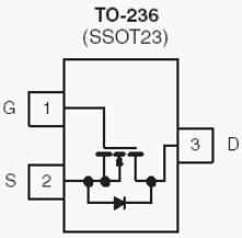 Si2308BDS, N-Channel 60-V (D-S) MOSFET
