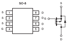Si4409DY, P-Channel 150-V (D-S) MOSFET
