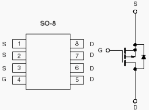 Si4463BDY, P-Channel 2.5-V (G-S) MOSFET