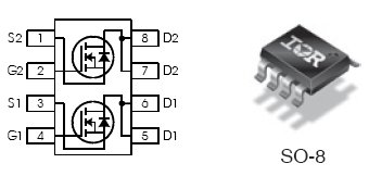 IRF8313PbF, 30V Dual N-Channel HEXFET Power MOSFET