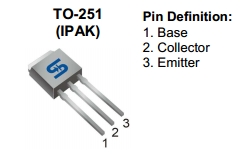 TSD1858CH, NPN транзистор с малым напряжением насыщения