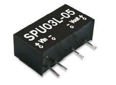 SPU03L-05, Нестабилизированные источники питания модульного типа мощностью 3Вт