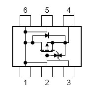 SSM6J409TU, Field-Effect Transistor Silicon P-Channel MOS Type (U-MOS V)