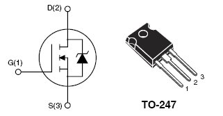 STW42N65M5, N-channel 650 V, 0.070 ?, 33 A MDmesh™ V Power MOSFET TO-247