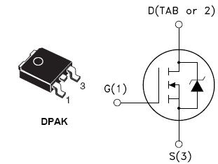 STD40N2LH5, N-channel 25 V, 0.01 ?, 40 A, DPAK STripFET™ V Power MOSFET