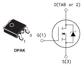 STD40NF03L, N-channel 30V - 0.0090? - 40A - DPAK Low gate charge STripFET™ II Power MOSFET