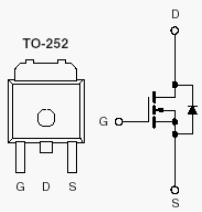 SUD17N25-165, N-Channel 250-V (D-S) 175°C MOSFET