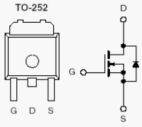 SUD50N04-37P, N-Channel 40-V (D-S) MOSFET
