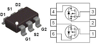 FDC3601N, Dual N-Channel 100V Specified PowerTrench MOSFET