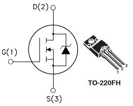STFV3N150, N-channel 1500 V - 6 ? - 2.5 A - PowerMESH™ Power MOSFET TO-220FH