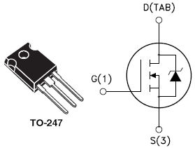 STW150NF55, N-channel 55V - 0.005? - 120A - TO-247 STripFET™ II Power MOSFET