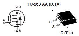 IXTA460P2, Стандартный N-канальный силовой MOSFET