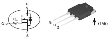IXTQ30N50L, N-канальный силовой MOSFET-транзистор с режимом обогащения, область безопасной работы прямого смещения (FBSOA)