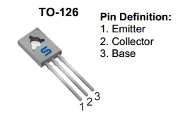 TSD882CK, NPN транзистор с малым напряжением насыщения